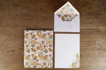 Preview: Nobles Briefpapier Set aus Italien